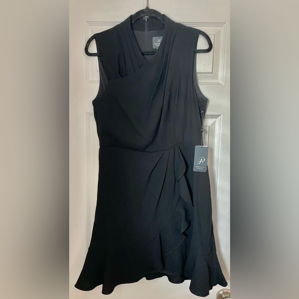 Adrianna‎ Papell Formal Sleeveless Black Dress